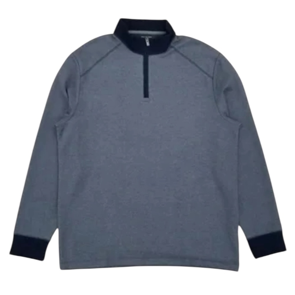 Van Heusen Blue Denim Look Pullover 3XLT